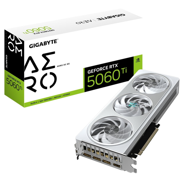 Відеокарта Gigabyte GeForce RTX 5060 Ti GV-N506TAERO OC-8GD