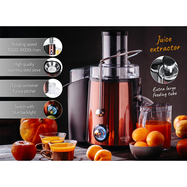 Соковитискач Adler AD 4129 copper