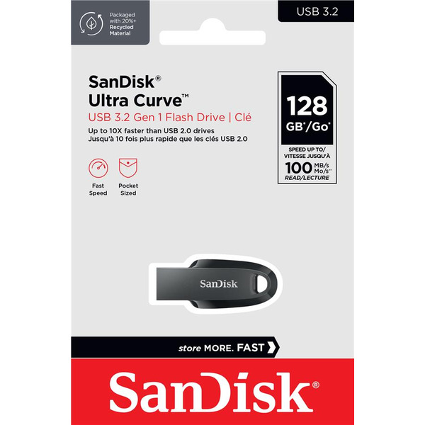 USB-Флешка SanDisk Ultra Curve Black