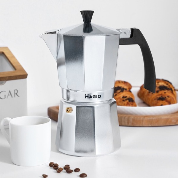 Гейзерная кофеварка Magio MG-1003