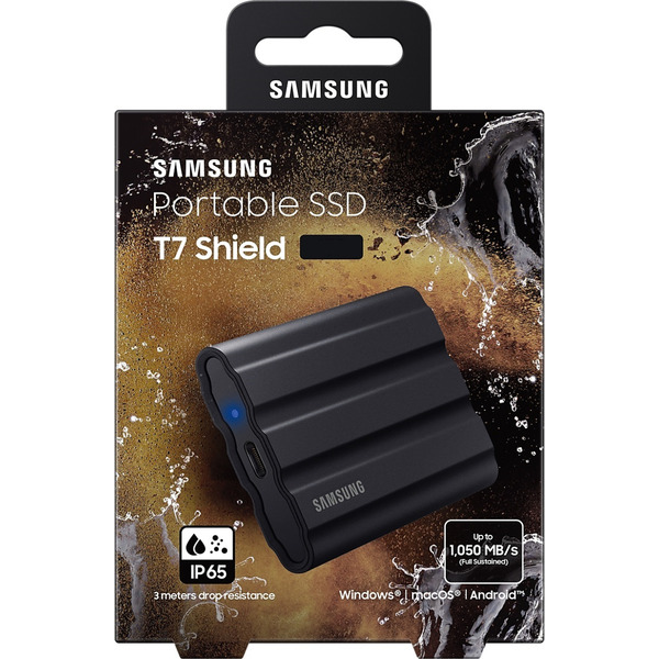 SSD-Накопичувач Samsung T7 Shield Black MU-PE2T0S/EU