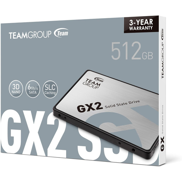 Накопитель SSD  512GB Team GX2 2.5" SATAIII TLC (T253X2512G0C101)