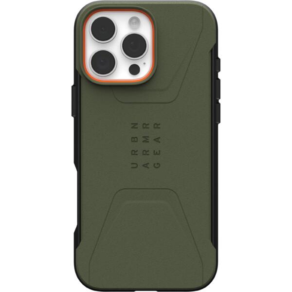 Чохол UAG для Apple iPhone 16 Pro Max Civilian Magsafe, Olive Drab (114445117272)