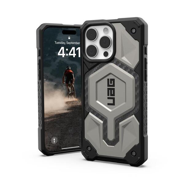 Чохол UAG для Apple iPhone 16 Pro Max Monarch Pro Magsafe, Titanium (114457113636)