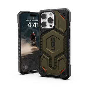 Чохол UAG для Apple iPhone 16 Pro Max Monarch Pro Magsafe, Kevlar Element Green 11445711397B