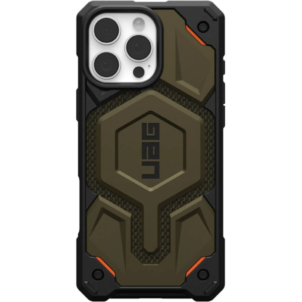Чохол UAG для Apple iPhone 16 Pro Max Monarch Pro Magsafe, Kevlar Element Green 11445711397B