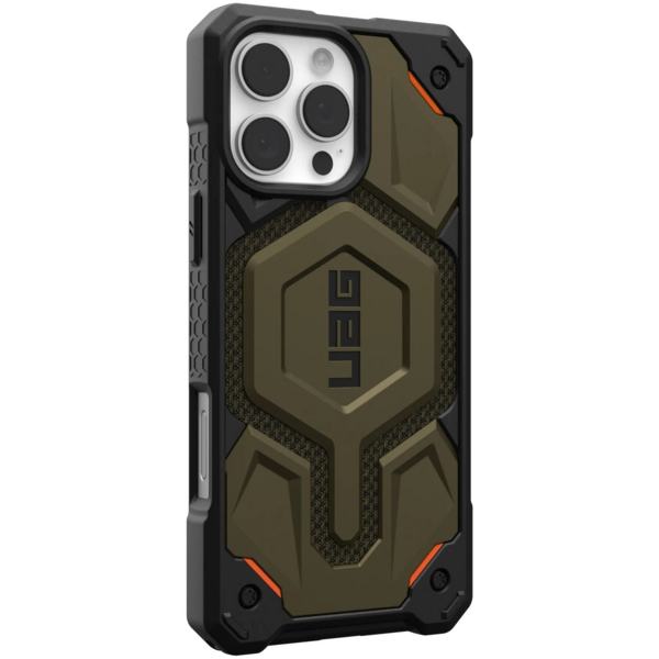 Чохол UAG для Apple iPhone 16 Pro Max Monarch Pro Magsafe, Kevlar Element Green 11445711397B