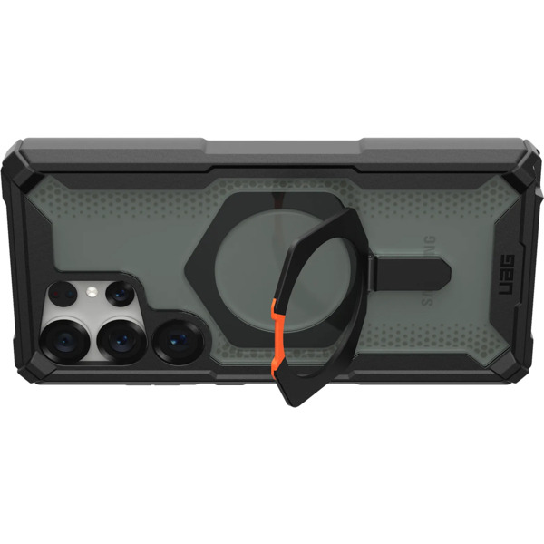 Чохол UAG для Samsung Galaxy S25 Ultra, Plasma XTE with Magnet, Black/Orange (214467114097)