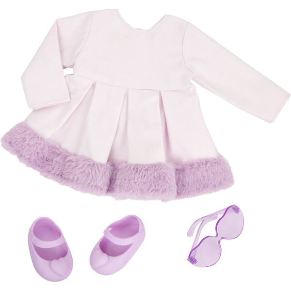 Лялька Our Generation Вероніка з різнобарвним волоссям 46см (BD31427Z)