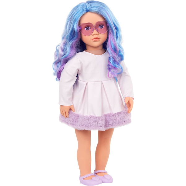 Лялька Our Generation Вероніка з різнобарвним волоссям 46см (BD31427Z)