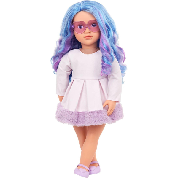 Лялька Our Generation Вероніка з різнобарвним волоссям 46см (BD31427Z)