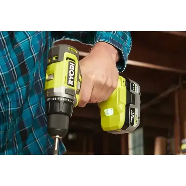 Шурупокрут-дриль акумуляторний Ryobi ONE+ RDD18-2C415S 18В 1х4А·год 1х1.5А·год (5133005612)
