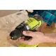 Шурупокрут-дриль акумуляторний Ryobi ONE+ RDD18-2C415S 18В 1х4А·год 1х1.5А·год (5133005612)