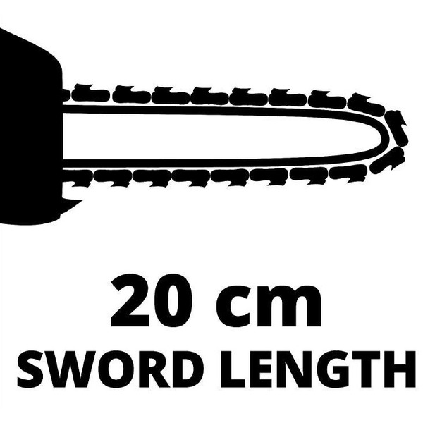 Einhell Высоторез GC-EC 7520 T, 750 Вт, 20 см