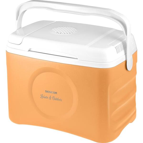 Холодильник дорожній Sencor, 34.5x45.5х33.5, 22л, 1дв., помаранчевий