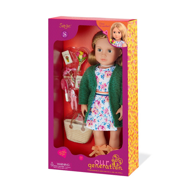 Лялька Our Generation Сейдж 46см