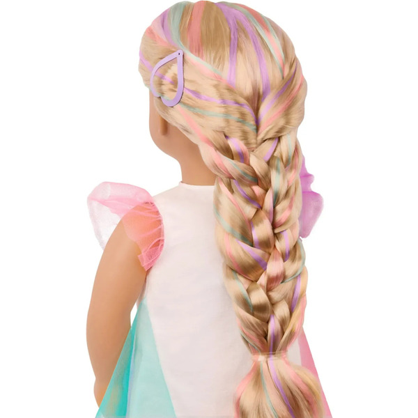 Лялька Our Generation Тессі зі зростаючим різнокольоровим волоссям 46см (BD31564Z)