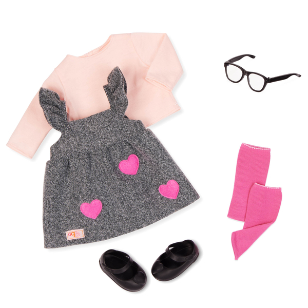 Лялька Our Generation Келлі в шкільній сукні 46см