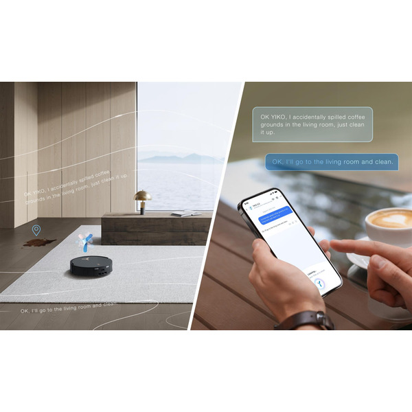 Эко-пилосос Ecovacs Deebot X8 Pro Omni (DEX56) Black