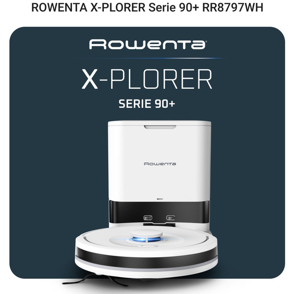 Робот-пылесос Rowenta X-Plorer Serie 90+RR8797WH
