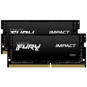 Модуль памяти SO-DIMM 2x32GB/3200 DDR4 Kingston Fury Impact (KF432S20IBK2/64)