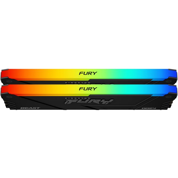 Оперативна пам'ять Kingston Fury Beast RGB KF432C16BB2AK2/16