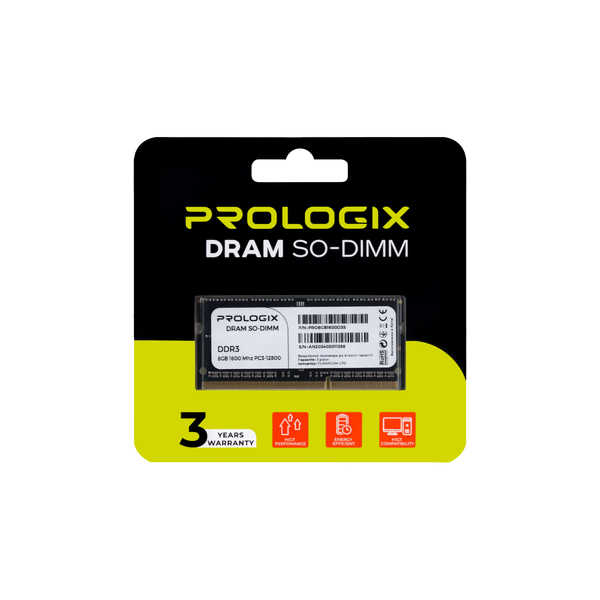 Оперативна пам'ять Prologix PRO8GB1600D3S