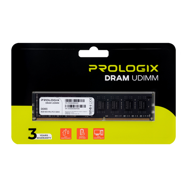 Оперативна пам'ять Prologix PRO8GB1600D3