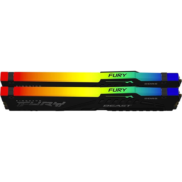 Оперативна пам'ять Kingston Fury Beast RGB Black KF552C40BBAK2-32