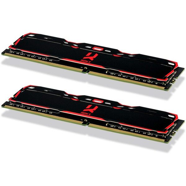 Модуль памяти DDR4 2x16GB/3200 Goodram Iridium X Black (IR-X3200D464L16A/32GDC)