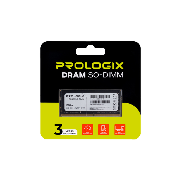 Оперативна пам'ять Prologix PRO8GB3200D4S