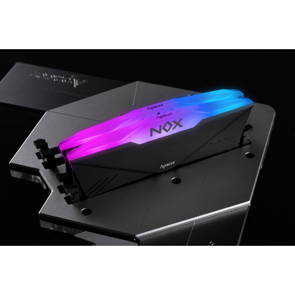 Модуль памяти DDR4 2x16GB/3200 Apacer NOX RGB Black (AH4U32G32C28YNBAA-2)