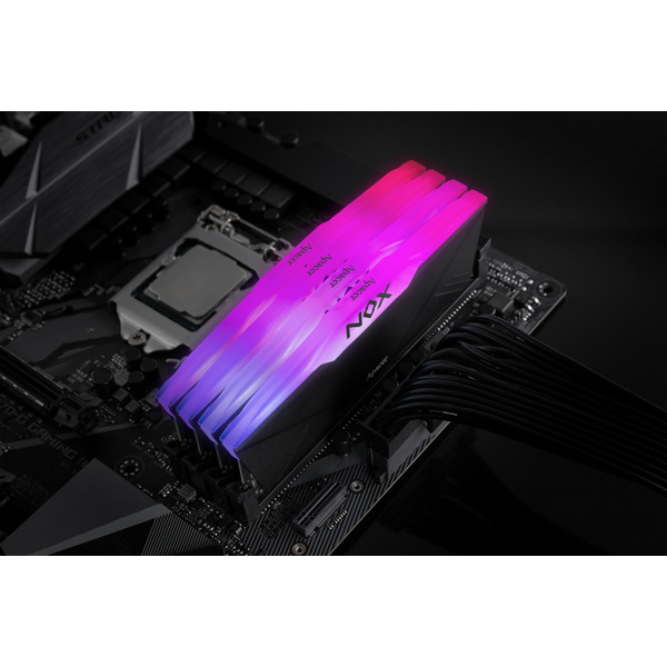 Модуль памяти DDR4 2x16GB/3200 Apacer NOX RGB Black (AH4U32G32C28YNBAA-2)