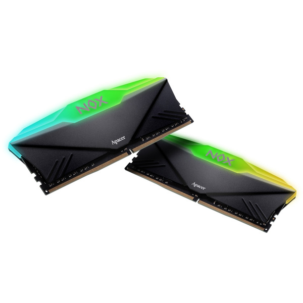 Модуль памяти DDR4 2x16GB/3200 Apacer NOX RGB Black (AH4U32G32C28YNBAA-2)