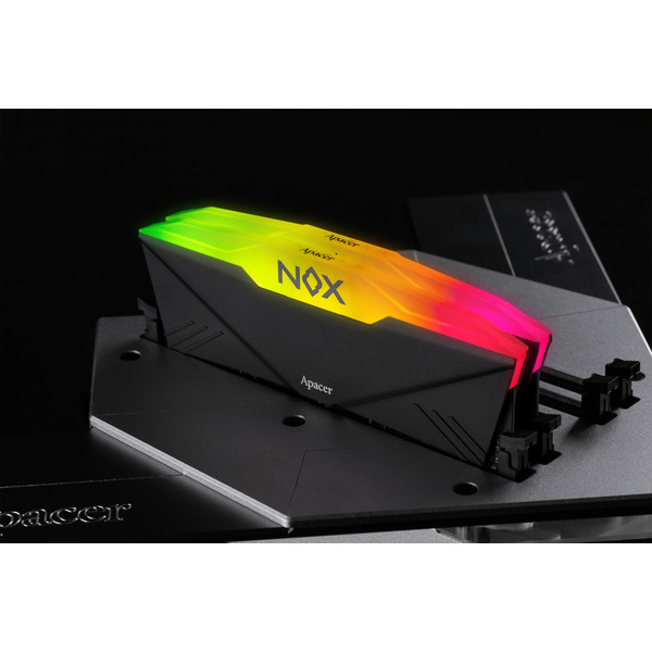 Модуль памяти DDR4 2x16GB/3200 Apacer NOX RGB Black (AH4U32G32C28YNBAA-2)