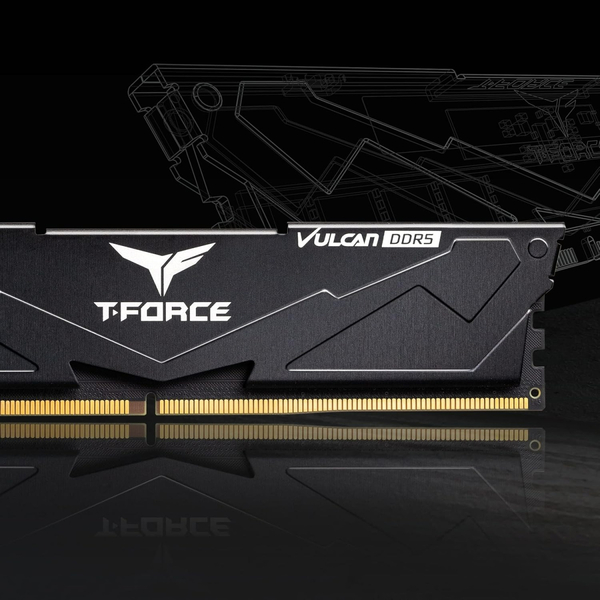 Модуль памяти DDR5 2x16GB/6000 Team T-Force Vulcan Black (FLBD532G6000HC38JDC01)