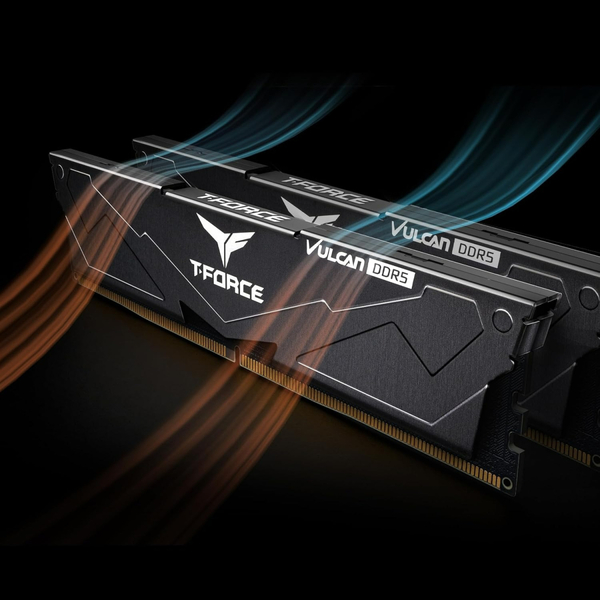Модуль памяти DDR5 2x16GB/6000 Team T-Force Vulcan Black (FLBD532G6000HC38JDC01)