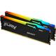 Память ПК Kingston DDR5 64GB KIT (32GBx2) 6000 FURY Beast RGB