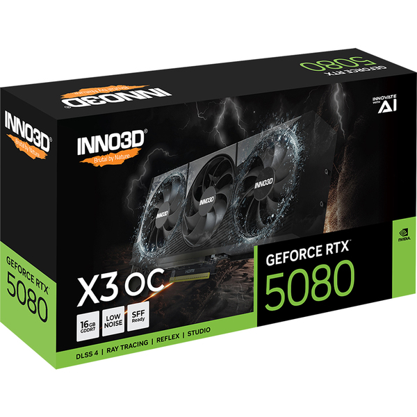 Відеокарта Inno3D GeForce RTX5080 N50803-16D7X-17603930
