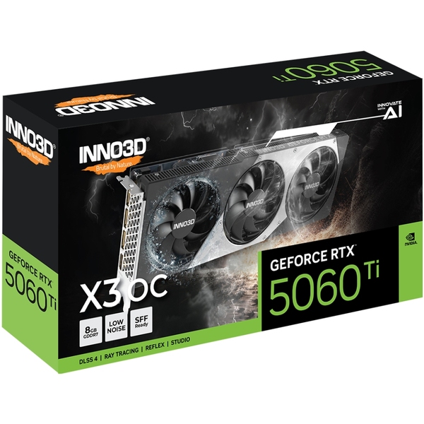 Відеокарта Inno3D  GeForce RTX5060 Ti N506T3-08D7X-193075L