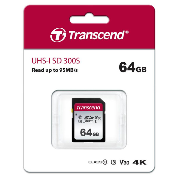 Карта пам`яті Transcend TS64GSDC300S
