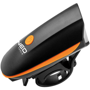 Ліхтар велосипедний Neo Tools фронтальний, 250 люмен, 3Вт, USB, 1200мА•рік, 3 функції освітлення, IPX4