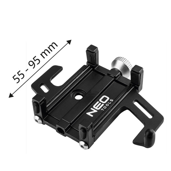 Тримач смартфона Neo Tools для велосипеда, алюмінієвий (91-000)