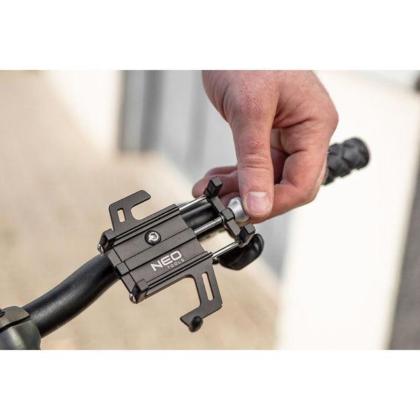 Тримач смартфона Neo Tools для велосипеда, алюмінієвий (91-000)