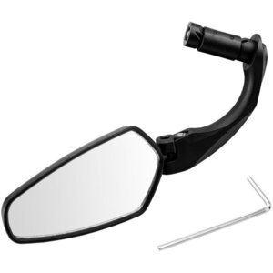 Neo Tools Зеркало велосипедное с кронштейном, универсальное, противоосколочное, диаметр монтажа 16-22мм, 0.09кг