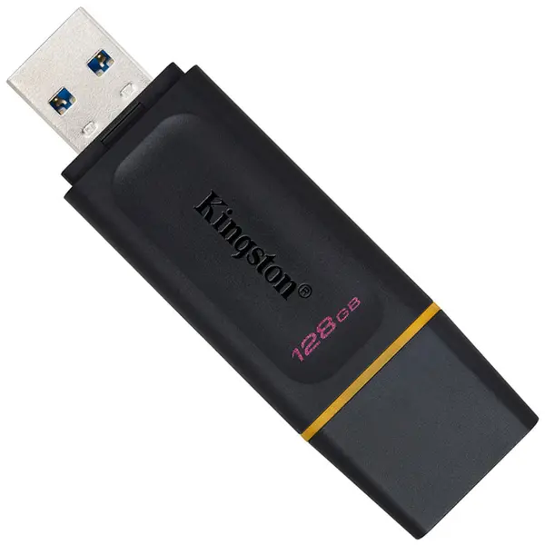 USB-Флешка Kingston DataTraveler Exodia 128GB USB 3.2 Gen1 Black/Yellow