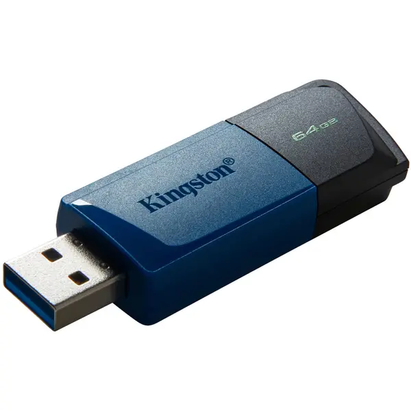 USB-Флешка USB Kingston DataTraveler Exodia M 64GB USB 3.2 Gen1 Black/Blue (DTXM/64GB)