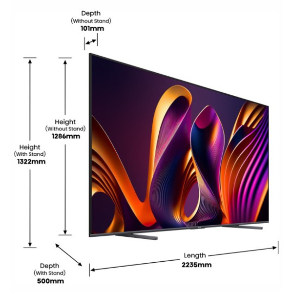 LED-телевізор Hisense 100E7NQ PRO