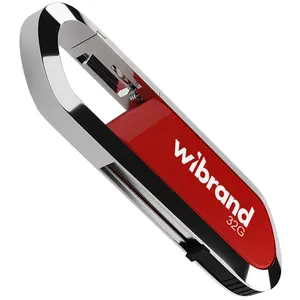 USB-Флешка Wibrand Aligator, USB 2.0, 32Gb, Dark Red