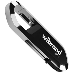 USB-Флешка Wibrand Aligator, USB 2.0, 8Gb, Black